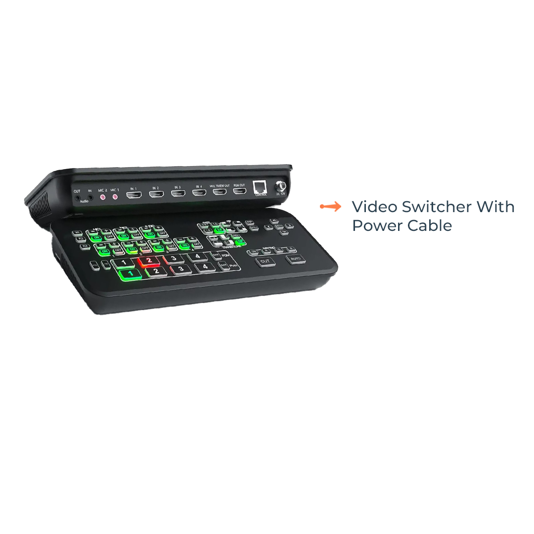 The Best 4 Channel Video Switcher Rental in Hyderabad with 4K Quality