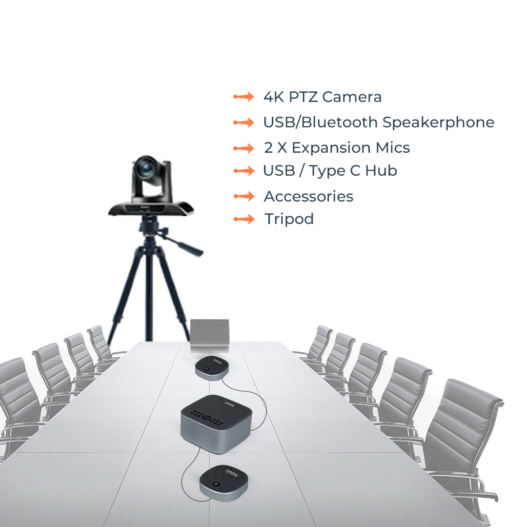 VC-6000 Video Conferencing System Rental in Hyderabad 4K Clarity for Your Next Event